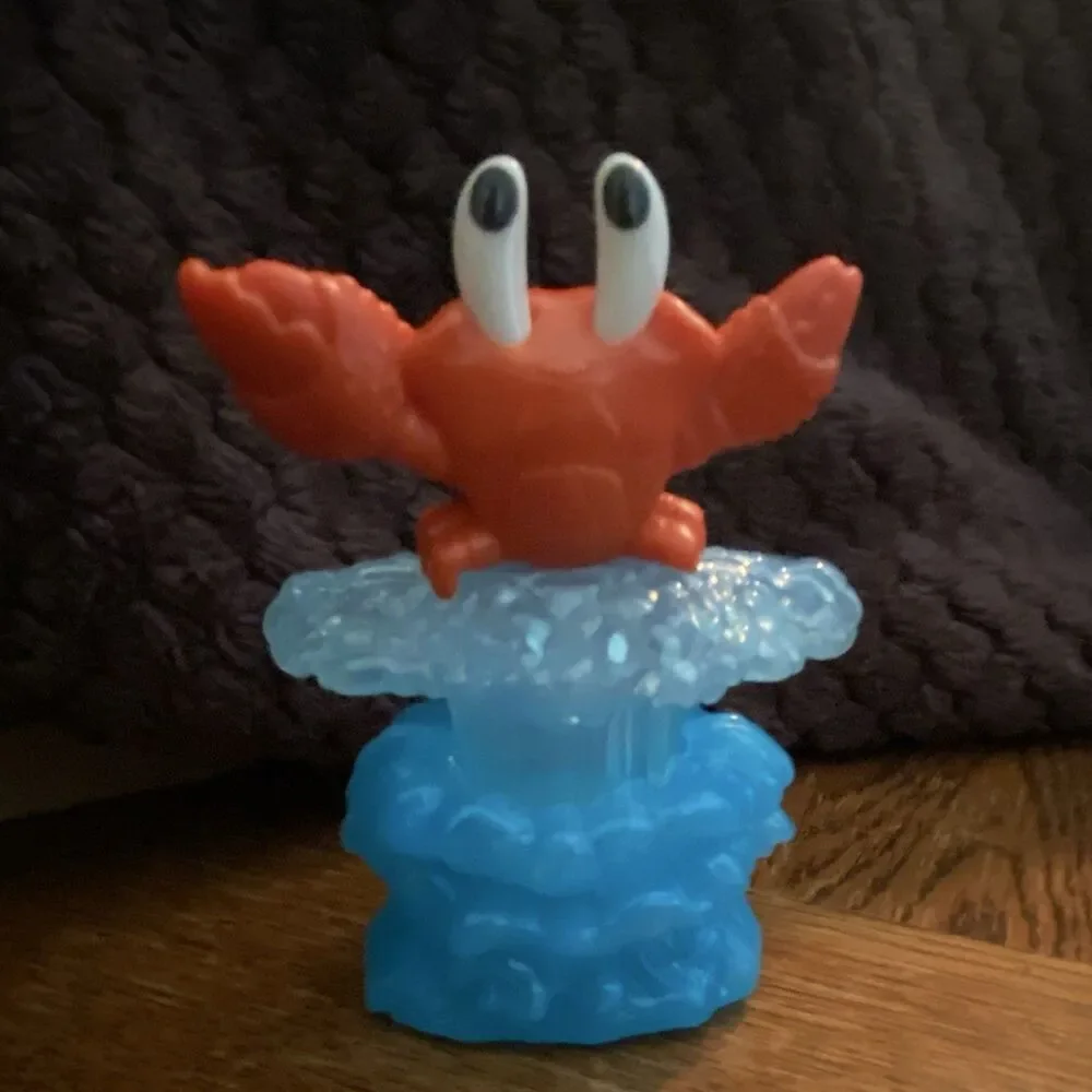 MCDONALD'S Premium Toys Lot of 3: Fish in Wave, Crab, Man in Boat